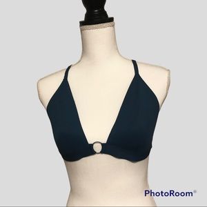 NWT Intimately Free People Oh Scuba bralette navy blue sz Large